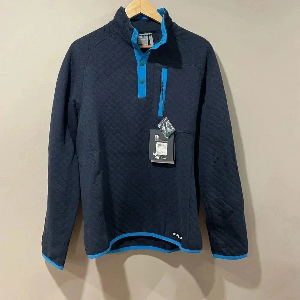 WOODS Quilted Fleece  Pullover
